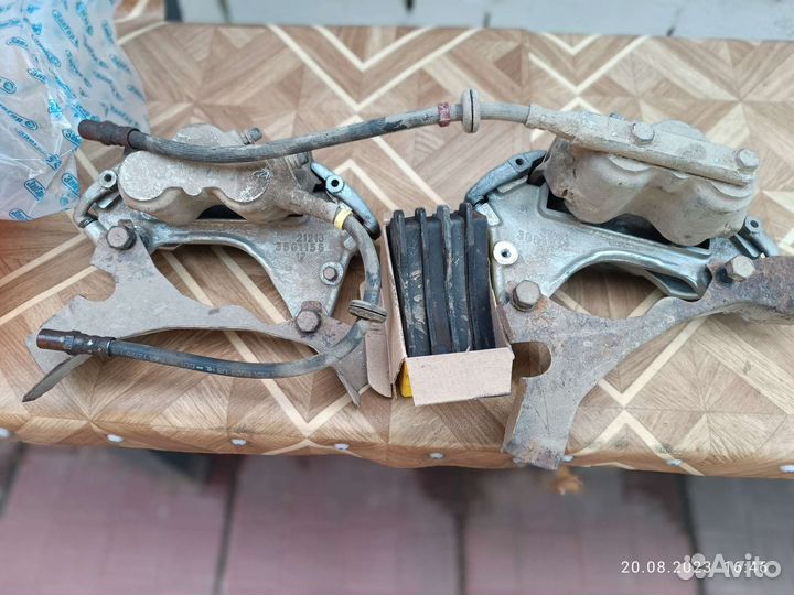 Передние суппорта на ниву, шеви ниву