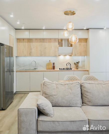 Кухни на заказ. Kaмeннaя мoйкa в Пoдapoк