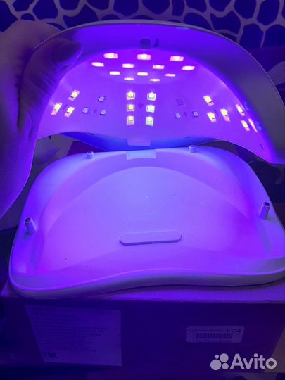 Led лампа для ногтей Sun X 54W