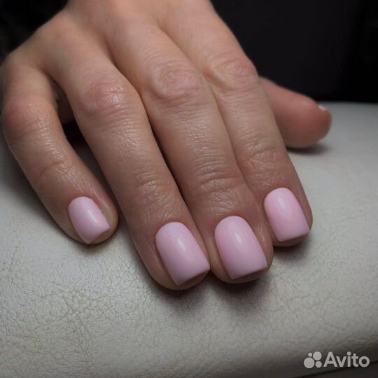 Маникюр с покрытием, наращивание