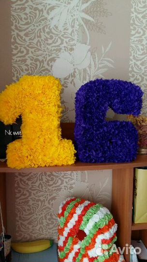 Цифры для праздника и фотосессий