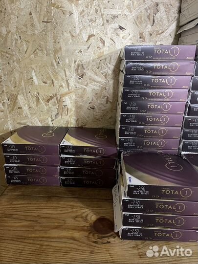 Линзы dailies total 1