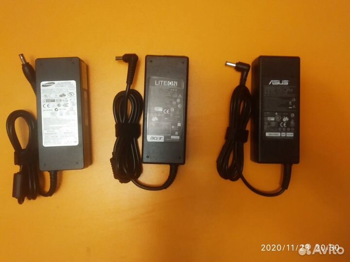 Зарядные устройства для ноутбуков