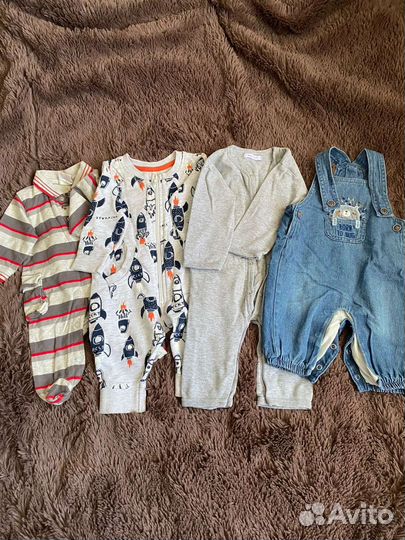 Детские вещи пакетом от 0 до года