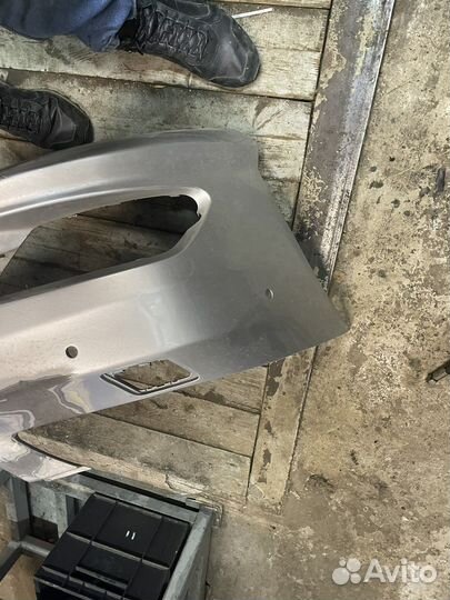 Бампер w221 рестайлинг AMG