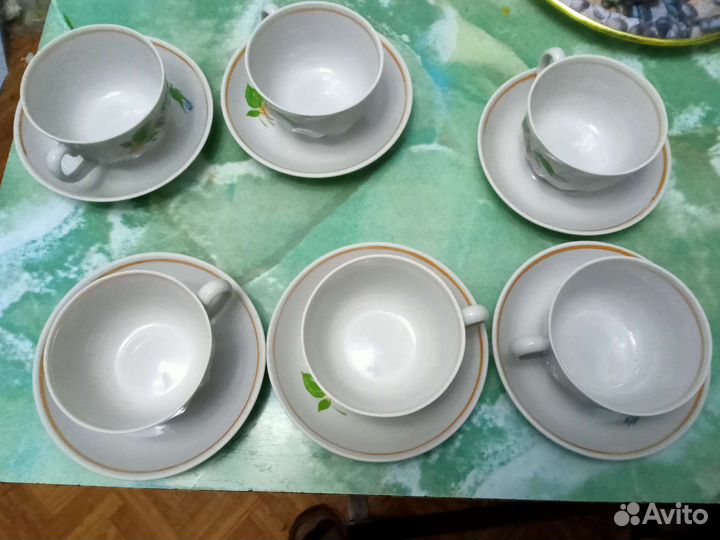 Чайная пара фарфор