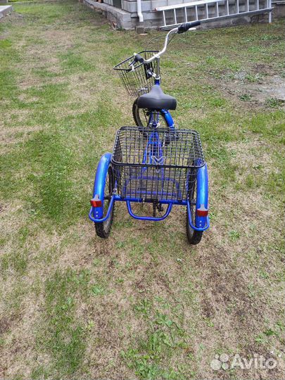 Трехколесный велосипед для пенсионеров новый