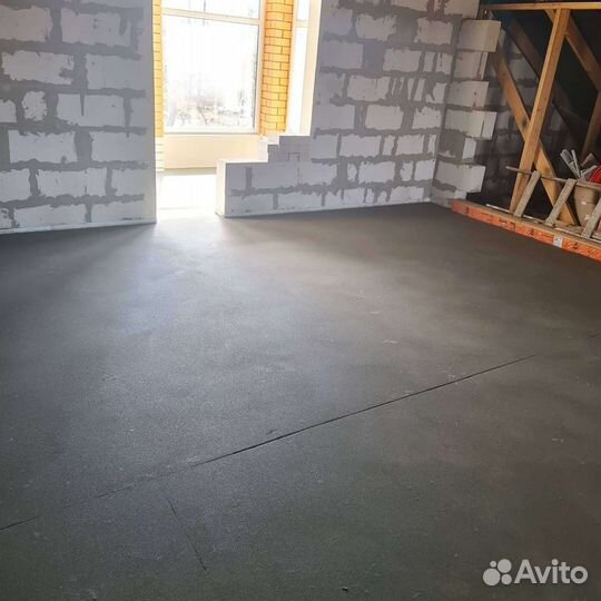 Устройство бетонных полов, стяжка пола