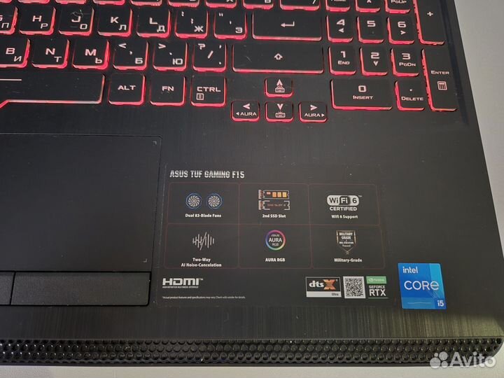 Ноутбук игровой asus TUF Gaming F15