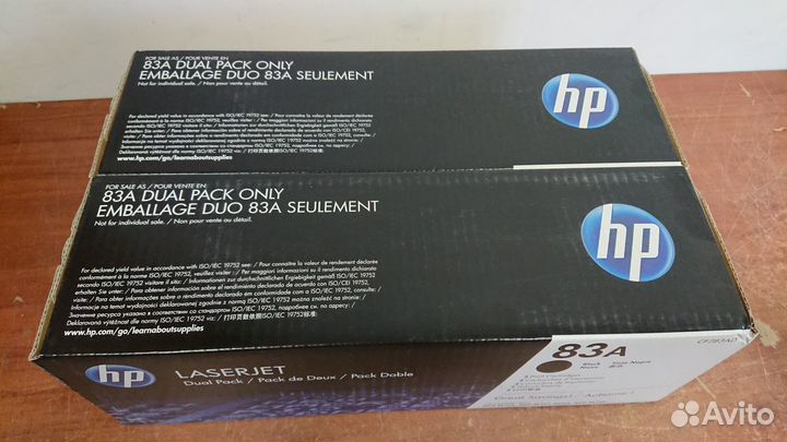 Картридж HP CF283AD двойная упаковка