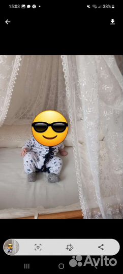 Продам комплект на детскую кроватку