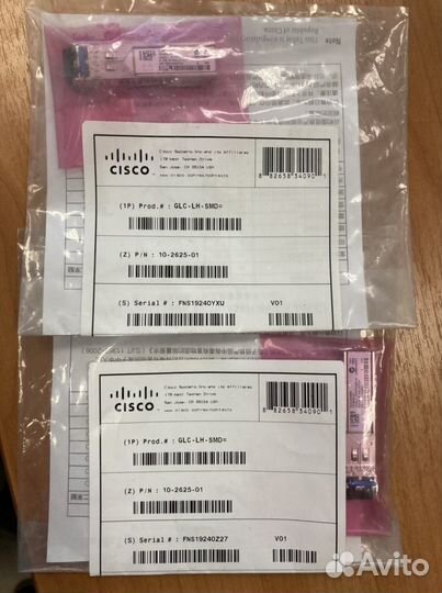 Новые Cisco sfp GLC-LH-SMD