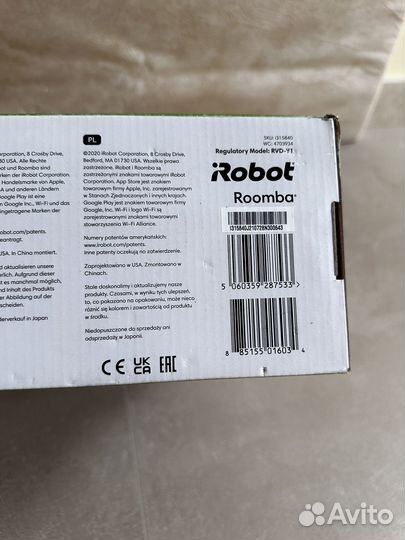 Робот пылесос irobot roomba i3