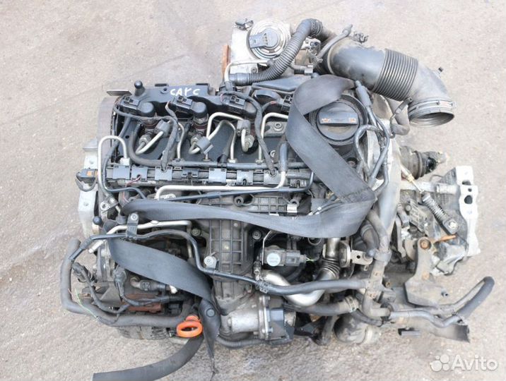 Двигатель Volkswagen 1.6TDI 105 л.c cayc
