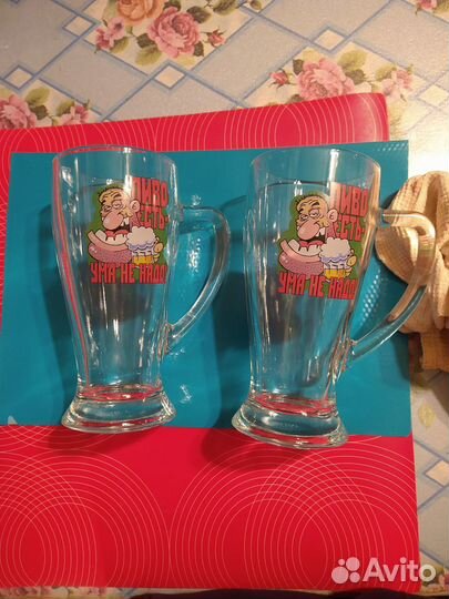 Набор пивных кружек, новые