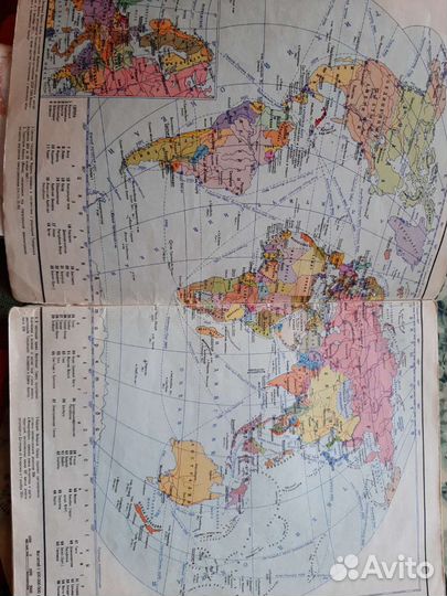 Атлас 1982,Карта Тамбов СССР