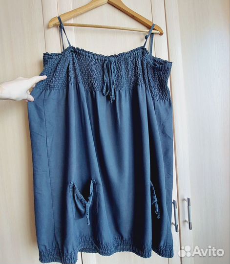 Туника топ 54 56 хлопок Германия