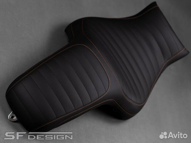 Сиденье для Honda VTX 1300 Red Infinity Black Bend