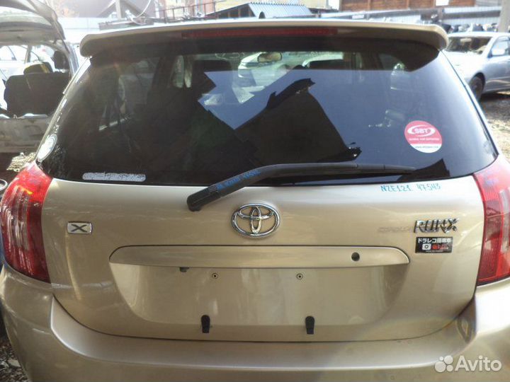 Дверь 5-я Toyota Corolla Runx NZE121 1NZ-FE 2003/4