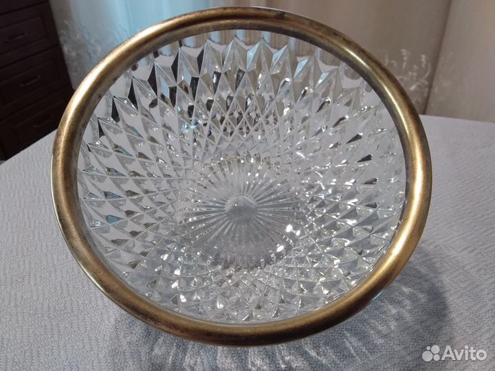 Хрусталь с мельхиором