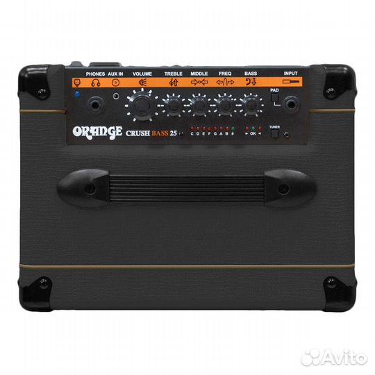 Комбо усилитель Orange crush bass 25 BK