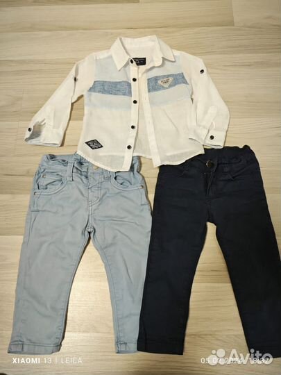 Пакет одежды для мальчика80 86