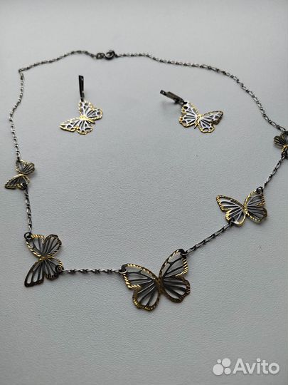 Ожерелье и серьги