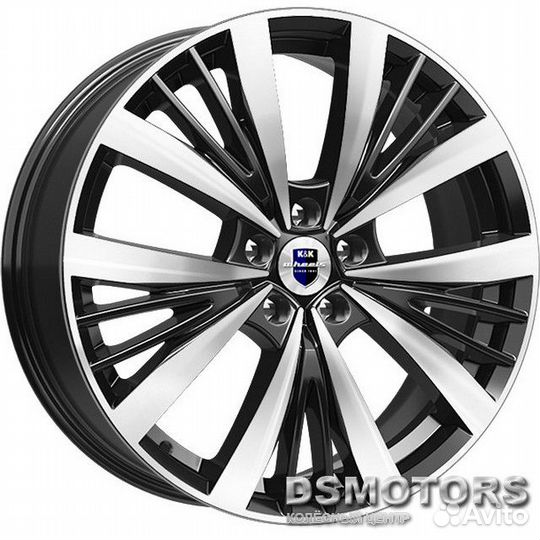 Диски Марвел 7.5/19 5x112 ET45 d66.6 алмаз чёрный