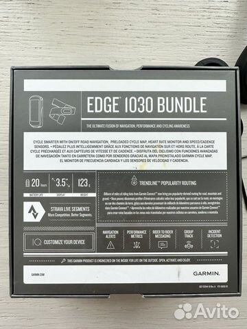 Велокомпьютер Garmin edge 1030 объявление продам