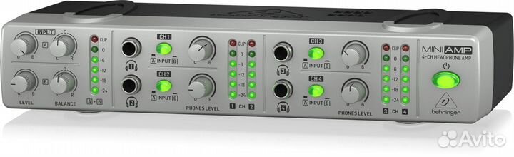 Behringer AMP800 V2 компактный микшер-усилитель