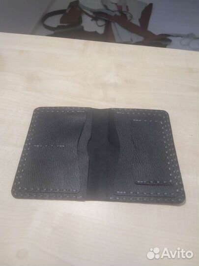 Обложка для автодокументов натуральная кожа