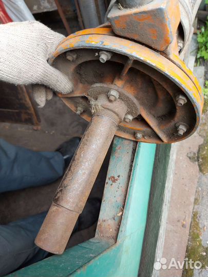 Насос водяной центробежный, двигатель асинхронный