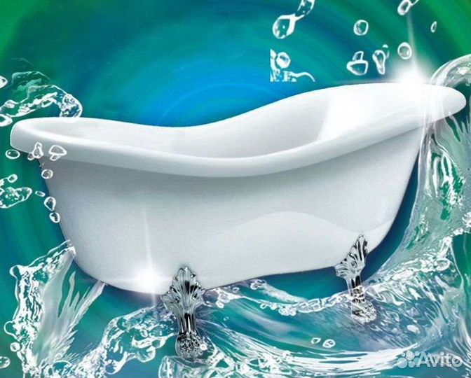 Реставрация ванн наливным акрилом