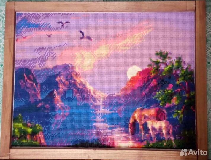 Картина стразами