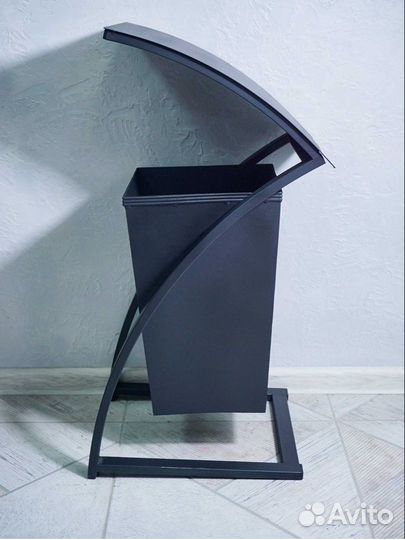 Урна кованая для мусора уличная 