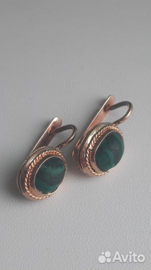 Золотые серьги СССР