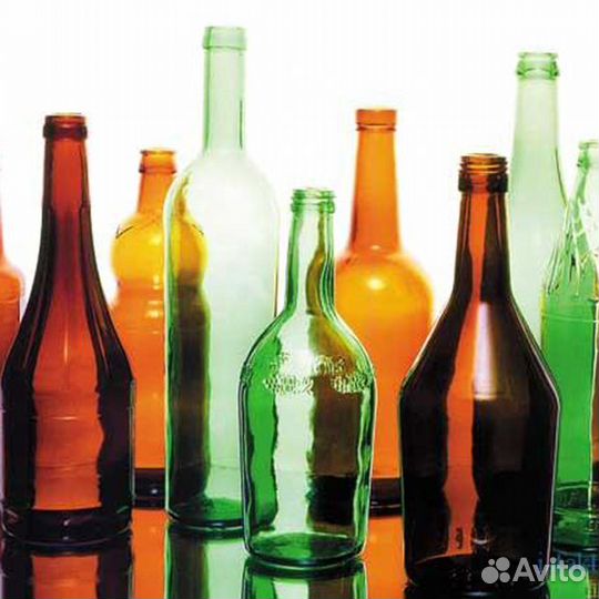 Бутылка «Бордо» коричневая 0,75 л