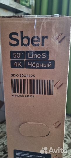 Телевизор Sber SDX-50U4125, 2GB