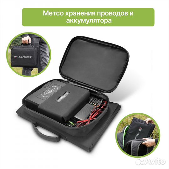 Солнечная панель Allpowers 60 Вт W ватт