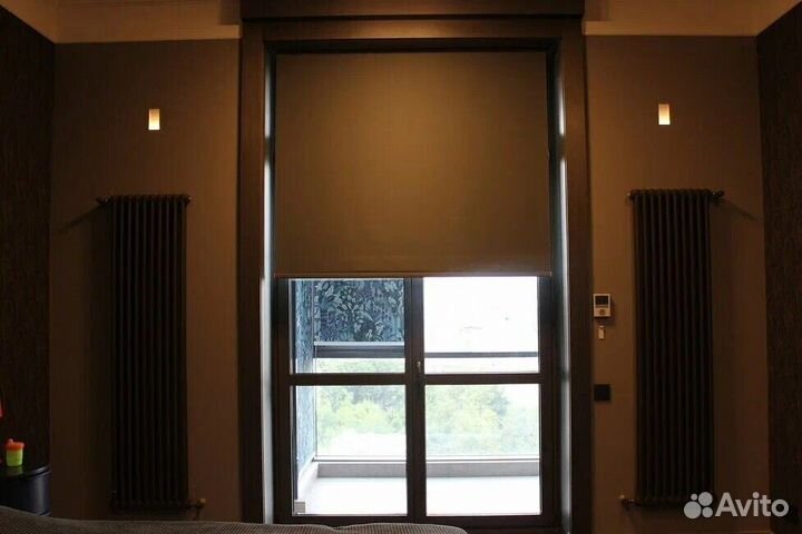 Рулонные шторы с электроприводом