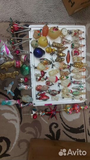 Елочные игрушки СССР