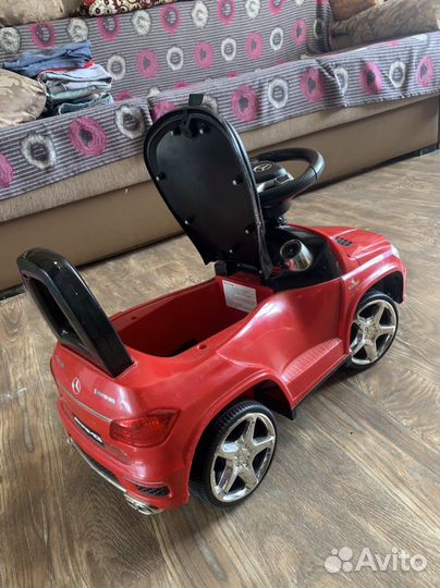 Детская машинка каталка mercedes