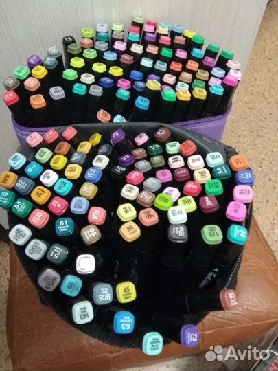 Наборы маркеров в чехле Touch новые