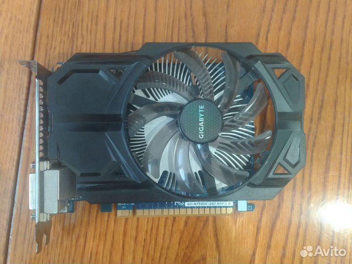 Видеокарта gtx 750 2gb