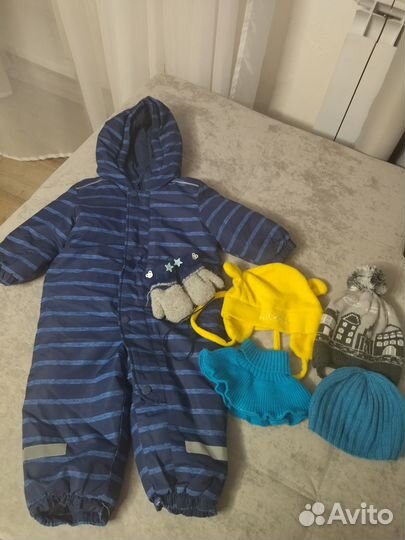 Пакет одежды на мальчика 4-12месяцев