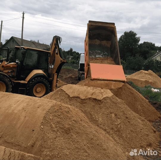 Песок сеянный доставка