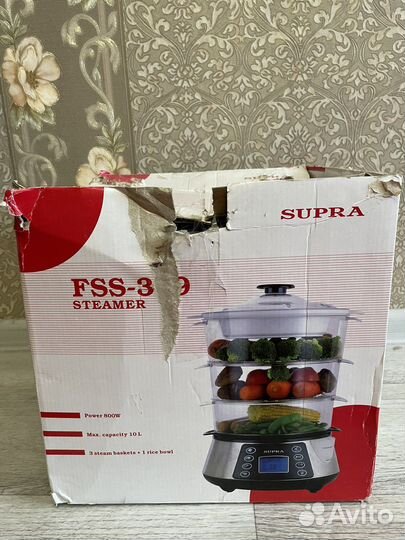 Пароварка Supra