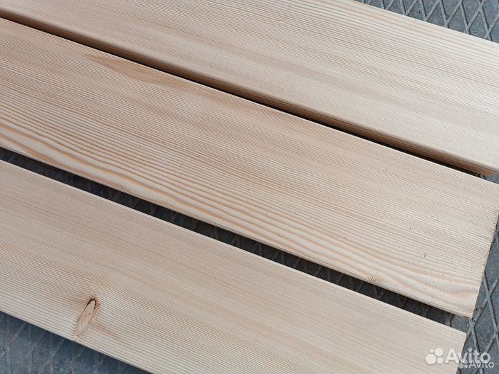 Террасная доска лиственница 28х142х1м 4м сорт ав