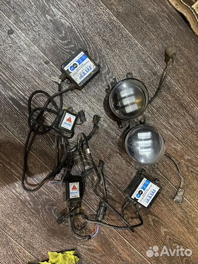 Туманки на камри и блок розжига ксенона