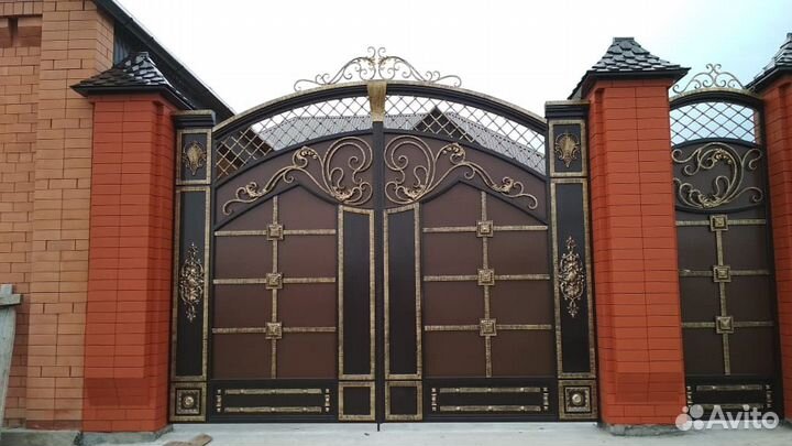 Кованные ворота
